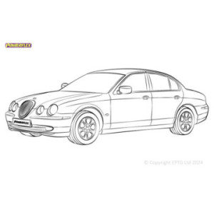 Boccole Powerflex Jaguar (Daimler) S Type - X200 (1998 - 2002)
