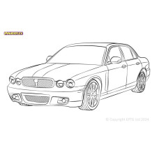 Powerflex bushes Jaguar (Daimler) XJ, XJ8 - X350 - X358 (2003 - 2009)