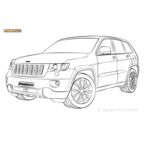 Silentblocs Powerflex Jeep Grand Cherokee Mk4 WK2 (2011-2015)
