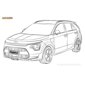Silentblocs Powerflex Kia Niro DE (2017 - 2022)