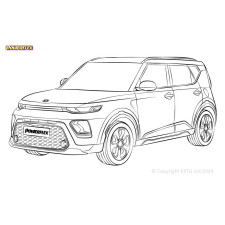 Boccole Powerflex Kia Soul SK3 (2019-)