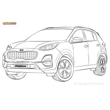 Boccole Powerflex Kia Sportage QL (2015 - 2021)