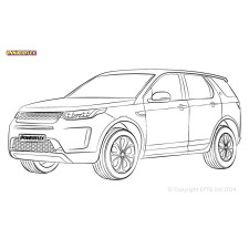 Powerflex bushes Land Rover Discovery Sport 1 LR550 (2014 - 2019)