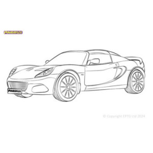 Silentblocs Powerflex Lotus Séries 3 (2010-)