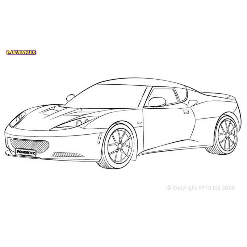 Boccole Powerflex Lotus Evora (2010 - 2021) - BUN-PF-00570 - BUN-PF-00570