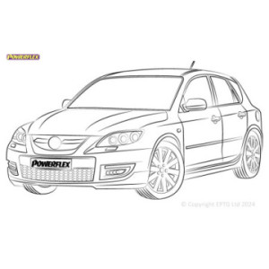 Powerflex bushes Mazda 3 BK (2004-2009)