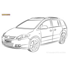 Powerflex Silentblocs Mazda 5 CR19 (2004 - 2010)