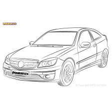 Silentblocs Powerflex Mercedes-Benz C-Klasse CL203 Sport-Coupe/CLC (2000-2011)