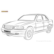 Boccole Powerflex Mercedes-Benz Classe C W202 (1994 - 2000)