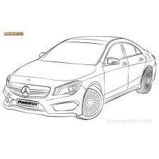 Boccole Powerflex Mercedes-Benz CLA W117 & W156 (2012-2016)