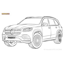 Powerflex bushes Mercedes-Benz GLE, GLS C167 / V167 / X167 (2018-)