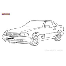 Boccole Powerflex Mercedes-Benz SL R129 (1989-2001)