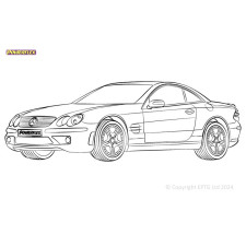 Powerflex bushes Mercedes-Benz SL R230 (2002-2011)