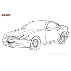 Boccole Powerflex Mercedes-Benz SLK R170 (1998 - 2004)