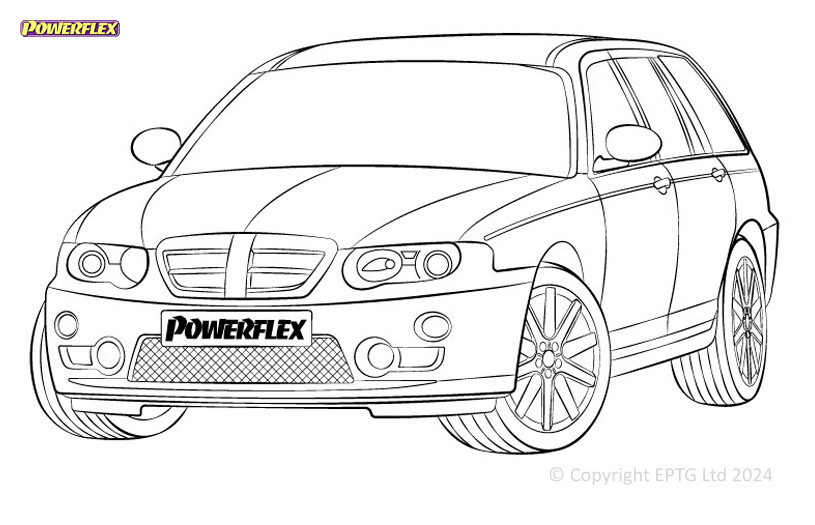 Boccole Powerflex MG ZT 260 (2003-2005) - BUN-PF-00649 - BUN-PF-00649