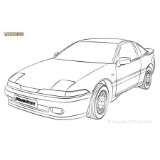 Boccole Powerflex Mitsubishi Eclipse (1990 - 1993)