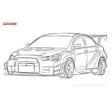 Powerflex bushes Mitsubishi Lancer Evolution X CZ4A (10/07 - 05/16)