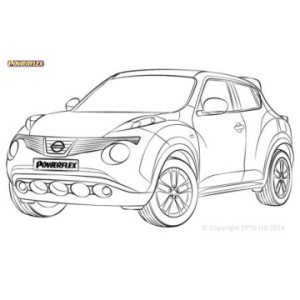 Silentblocs Powerflex Nissan Juke (2011-)