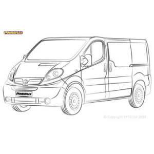 Silentblocs Powerflex Nissan Primastar (2001-)