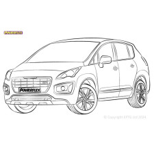 Boccole Powerflex Peugeot 3008 MK1 (2008-2016)