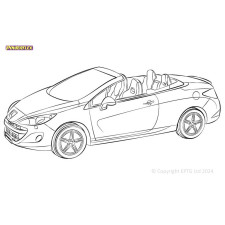 Silentblocs Powerflex Peugeot 308 inkl. CC (2007-2014)