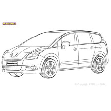 Boccole Powerflex Peugeot 5008 T87 (2009-2017)