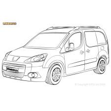 Boccole Powerflex Peugeot Partner II (2008-2018)