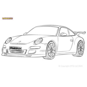 Silentblocs Powerflex Porsche 911 997 GT2, GT3 & GT3RS (2006-2013)