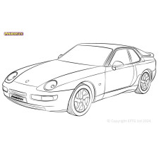 Boccole Powerflex Porsche 968 (1992-1995)