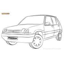 Boccole Powerflex Renault 5 Mk2 (1985-1995)