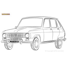 Boccole Powerflex Renault 6 (1968 - 1986)