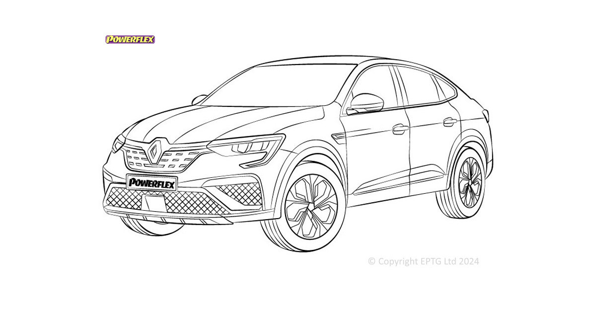 Silentblocs Powerflex Renault Arkana (2020-)