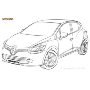 Powerflex bushes Renault Clio IV inc RS (2012 - 2019)
