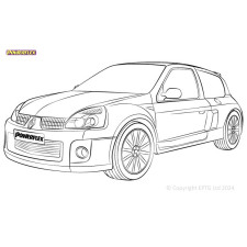 Boccole Powerflex Renault Clio V6 (2001 - 2005)