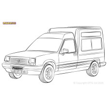 Boccole Powerflex Renault Express (1985 - 2000)