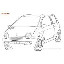 Boccole Powerflex Renault Twingo (1993-2007)