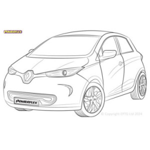 Silentblocs Powerflex Renault Zoe (2012-)