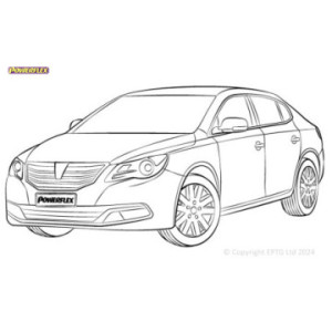 Powerflex bushes RoeweRoewe 950 (2012-)