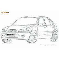 Boccole Powerflex Rover 200 (1995 - 1999), 25 (1999 - 2005)