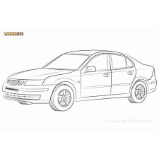 Boccole Powerflex Saab 9-3 YS3F (2003-2014)