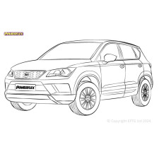 Silentblocs Powerflex Seat Ateca Einarmig (2016-)