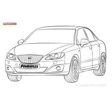 Silentblocs Powerflex Seat Exeo (2009 - 2014)