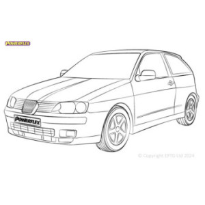 Silentblocs Powerflex Seat Ibiza MK2 6K (1993-2002)