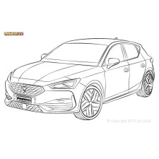 Powerflex bushes Seat Leon Mk4 KL Incl. Cupra (2020-) simple bras