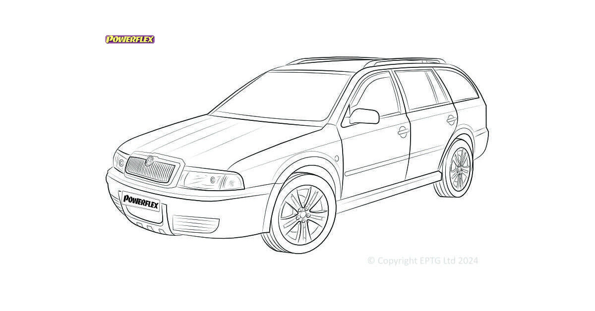 Boccole Powerflex Skoda Octavia Mk1 Type 1U 4WD (1996-2004)