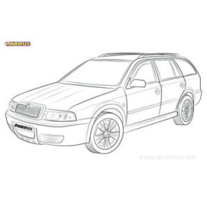 Silentblocs Powerflex Skoda Octavia Mk1 Type 1U 4WD (1996-2004)