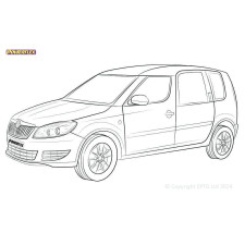 Powerflex bushes Skoda Roomster (2006 - 2008)