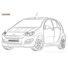Powerflex bushes Smart ForFour 454 (2004 - 2006)