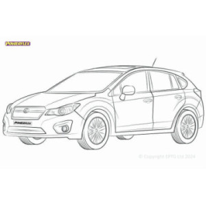 Powerflex bushes Subaru Impreza GJ & GP (2011-2015)