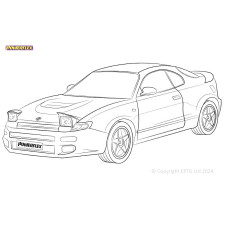 Powerflex bushes Toyota Celica (1986 - 1999)